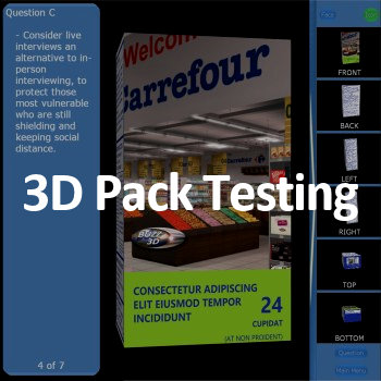 3D Pack Testing